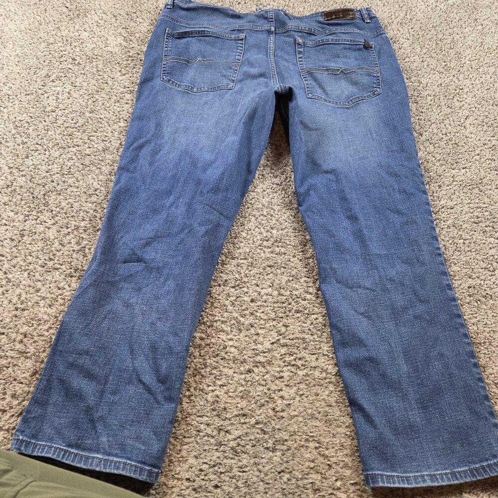 Buffalo David Bitton Jeans Men's 40x28.5 Tag 40x30 Jackson Straight Stretch - Picture 5 of 7